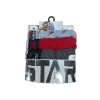 Hubrendy Beru Star 105 Desenli Jakar Erkek  3lü Kemer Boxer