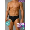 Hubrendy Beru Star 109 Erkek  3lü Modal Slip