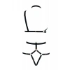 Hubrendy Beru Tek Bacak Bağlantılı Seksi Lastik Harness - Brf375