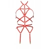 Hubrendy Beru Vücudu Saran Seksi Jartiyer Harness - Brf151