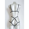 Hubrendy Beru Vücudu Seksi Gösteren Lastik Harness - Brf371
