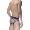 Hubrendy Beru Zebra Jockstrap Erkek  İç Giyim