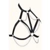 Hubrendy Beru Zincirli Lastik Göğüs Harness - Brf818