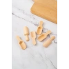 Hubrendy Bez 6?lı Ahşap Baharat Kaşığı