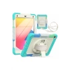 Hubrendy Bez Apple iPad 5 Air 9.7 Kılıf Tablet Rainbow Kapak - Turkuaz