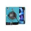 Hubrendy Bez Apple iPad Pro 11 (2020) Kılıf Strap-C Otterbox Tablet Kapak - Mavi
