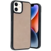 Hubrendy Bez Apple iPhone 11 Kılıf Aras Deri Kapak - Pudra