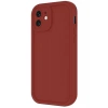 Hubrendy Bez Apple iPhone 11 Kılıf Viera Silikon - Bordo