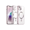 Hubrendy Bez Apple iPhone 13 Kılıf Kross Magneticsafe Kapak - Rose