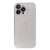 Hubrendy Bez Apple iPhone 13 Pro Kılıf Luko Lens Silikon - Sierra Blue