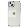 Hubrendy Bez Apple iPhone 14 Plus Kılıf Element Silikon - Sky Blue