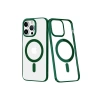 Hubrendy Bez Apple iPhone 14 Pro Max Kılıf Element Magneticsafe Sert Kapak - Köknar Yeşili