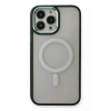 Hubrendy Bez Apple iPhone 14 Pro Max Kılıf Room Magneticsafe Silikon - Köknar Yeşili