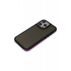 Hubrendy Bez Apple iPhone 15 Pro Max Harvel Kapak - Derin Mor