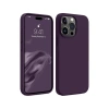 Hubrendy Bez Apple iPhone 15 Pro Max Kılıf First Silikon - Mürdüm