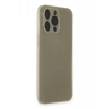 Hubrendy Bez Apple iPhone 15 Pro Max Kılıf Puma Silikon - Titan Gri