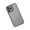 Hubrendy Bez Apple iPhone 15 Pro Max Kılıf Room Magneticsafe Silikon - Sierra Blue