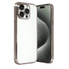Hubrendy Bez Apple iPhone 15 Pro Max Lensli Silikon - Titan Gri