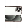 Hubrendy Bez Apple iPhone 15 Pro Max Lensli Silikon - Titan Gri