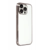 Hubrendy Bez Apple iPhone 15 Pro Max Lensli Silikon - Titan Gri