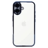 Hubrendy Bez Apple iPhone 16 Kılıf Lensli Silikon - Açık Mavi