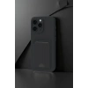 Hubrendy Bez Apple iPhone 16 Pro Max Kılıf Kelvin Kartvizitli Silikon - Derin Mor