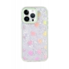 Hubrendy Bez Apple iPhone 16 Pro Max Lumi Desenli Kapak - Yeşil