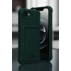 Hubrendy Bez Apple iPhone 16E Kelvin Kartvizitli Silikon - Derin Mor