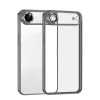 Hubrendy Bez Apple iPhone 17 Air Lensli Silikon - Titan Gri