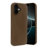 Hubrendy Bez Apple iPhone 17 First Silikon - Kahverengi