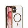 Hubrendy Bez Apple iPhone 17 Kross Magneticsafe Kapak - Çöl Titanyum