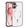 Hubrendy Bez Apple iPhone 17 Kross Magneticsafe Kapak - Rose