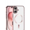 Hubrendy Bez Apple iPhone 17 Kross Magneticsafe Kapak - Rose