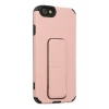 Hubrendy Bez Apple iPhone 6 Kılıf Mega Standlı Silikon - Pudra