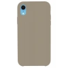 Hubrendy Bez Apple iPhone XR Kılıf Lansman Legant Silikon - Bej