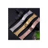 Hubrendy Bez Apple Watch 38mm KR413 Fine Steel Kordon - Gümüş