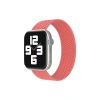 Hubrendy Bez Apple Watch 42mm Ayarlı Solo Silikon Kordon - Pembe