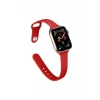 Hubrendy Bez Apple Watch 42mm Klasik Kordon - Kırmızı