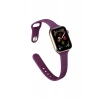 Hubrendy Bez Apple Watch 42mm Klasik Kordon - Mürdüm