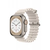 Hubrendy Bez Apple Watch 42mm Ocean Kordon - Krem