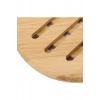 Hubrendy Bez Bambu Nihale Yuvarlak 16,5 cm
