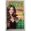 Hubrendy Bez Dolce Amonyaksız, Doğal Set Boya - 6.34 Koyu Karamel