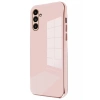 Hubrendy Bez Samsung Galaxy A25 5G Kılıf Volet Silikon - Pembe