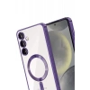 Hubrendy Bez Samsung Galaxy A26 Kross Magneticsafe Kapak - Mor