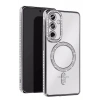 Hubrendy Bez Samsung Galaxy A36 Joke Simli Magneticsafe Kılıf - Gümüş