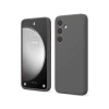 Hubrendy Bez Samsung Galaxy S24 FE Kılıf First Silikon - Gri