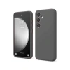 Hubrendy Bez Samsung Galaxy S24 FE Kılıf First Silikon - Gri