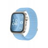 Hubrendy Bez Huawei Fit 4 Braid Kordon - Açık Mavi