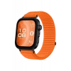 Hubrendy Bez Huawei Fit 4 Braid Kordon - Turuncu
