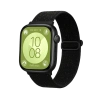 Hubrendy Bez Huawei Fit 4 Star Kordon - Benekli Siyah